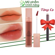 Son Kem Lì 3CE Bake Beige - Nâu Cam Cháy Cổ Điển 4.6g Blur Water Tint [CHÍNH HÃNG CHECK HIDDEN TAG]