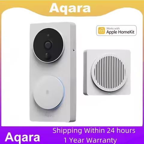 Aqara G4 Video Doorbell 1080P HD Pixels Visual Door Bell For Apple Homekit App Remote Control Electr