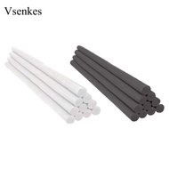[Vsenkes] Foam Cylinder White Lightweight DIY Craft Foam Tube Polystyrene Cylinder Art Supplies for 