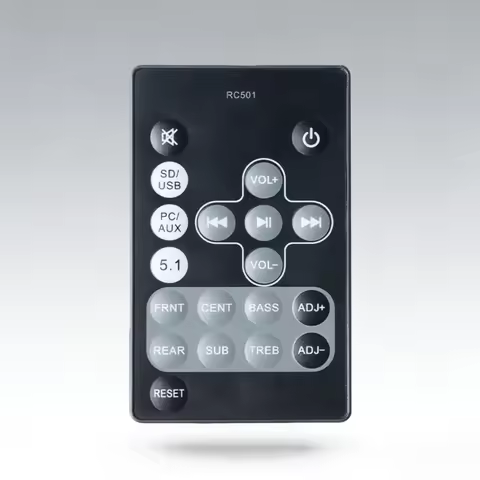 Edifier 5.1 Channel Black Sound Speaker System R501BT with RC501A Remote Control Versatile Home Thea