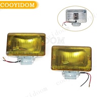 Front Bumper Fog Light Lamps Clear For Toyota Land Cruiser 70 Series PZJ HZJ FJ70 FJ75 FJ73 1990-200