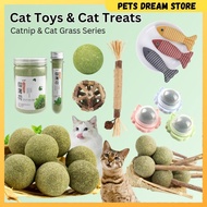 Cat Catnip Treats Cat Toy Catnip Cat grass rumput kucing cat fish toy catnip ball catmint cat treat 