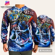 JERSEY PANCING BAJU MANCING KAOS MANCINGG LENGAN PANJANG ADA PENUTUP KEPALANYA