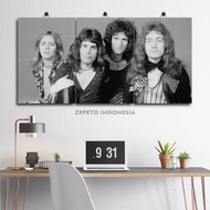 KAYU Wooden Poster Gaming Band Queen Bohemian Rhapsody 60X30 Multipanel | Zepeto Indonesia| Band Que