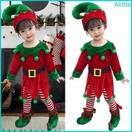 Alia Children Christmas Dwarf Accessories for Boy Girl Kids Christmas Elf Costume