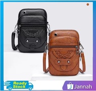 Jannah Black Beam Sling Bag Shoulder Women Messenger Handbag Beg Wanita 8R3