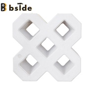 Bside Tool Store อุปกรณ์ทำทางเดินนำกลับมาใช้ได้ DIY แม่พิมพ์คอนกรีตแม่พิมพ์อิฐปูถนนทำทางเดินสำหรับลา