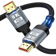 ALOK - HDM15 HDMI 2.1高清數據線 8K@60Hz HDMI線HDMI Cable 48 Gbps電視電腦連接線1.5米