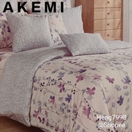 AKEMI Cotton Select Queen / King Quilt Cover Set 730 Thread Count / 40cm Deep Pocket / 100% Cotton Twill - Adore 730TC