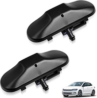 Uselection 2KD955986 Windshield Washer Nozzle for Spray Heated for Volkswagen Touareg Golf Beetle Pa