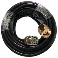 1pc RG58 50-3 SMA Male TO BNC Q9 Male 50ohm Connector RF pigtail cable 50ohm Coax Coaxial Cable 50cm