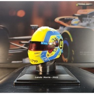 F1 Helmet Model 1: 5 Spark Norris 2022 Helmet McLaren MCL36 Norris Imora Season Army 2022 Helmet 202