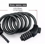 ✬ 4-Digit Code Bicycle Padlock 5-Digit/ ➼