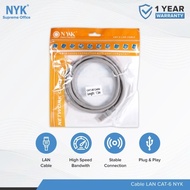 NYK CAT 6 RJ45 FTP Ethernet UTP Lan Cable Length 15M/20M/25M/30M
