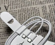 🌟apple 原裝拆機 USB-C 60W 快充數據線 支援 iPhone 17 iPhone16/15 全系列 附送鋼化膜＋免費順豐 100% 全新原裝apple iPhone 17 iPhone 