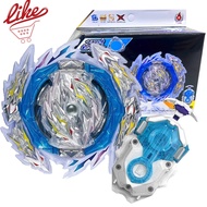 Laike Beyblade Single Beyblade Burst B-189 Guilty Longinus DB Beyblade with B184 Blue LR Launcher Beylauncher Beyblade Burst Launcher Box Set