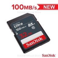 SanDisk Ultra SD Card Class10 32GB SDHC Speed 100 MB/s (SDSDUNR-032G-GN3IN) เมมโมรี่ การ์ด แซนดิส สำหรับ กล้อง ถ่ายภาพ ถ่ายรูป ถ่ายวีดีโอ กล้องDSLR กล้องโปร รับประกัน 7ปี โดย Synnex