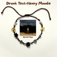 Henry Moodie Bracelet "Drunk Text" / Henry Moodie Album Bracelet / Album Inspiration Bead Rope Brace
