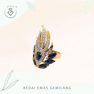 [Kedai Emas Gemilang] 200964 {YS} Stones Gold Ring (18)(10.72G) [585 Gold]