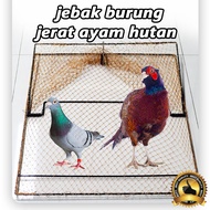 HOT🔥70CM *80CM sangkar burung jebak burung bird trap perangkap burung jerat ayam hutan Wildlife Trap