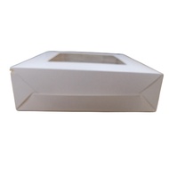 Kotak Kek 6"x6"x2.5" dengan Tingkap Atas – JUALAN BORONG *** 6"x6"x2.5" CAKE BOX with Top Window - W