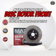 MARS DISC ROTOR FRONT & REAR FOR TOYOTA CALDINA 2002-2007 ST246