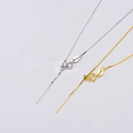 S925 Silver Necklace Box Chain Universal Chain