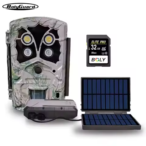 BolyGuard LY590-D4K Trail Camera Night Vision Hunting Camera 4K/30fps 0.7s Trigger IP68 45M Waterpro