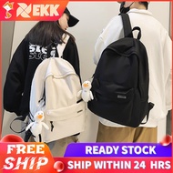 【Ready Stock】Woman Backpack EKK Beg Galas Tepi School Bagpack Korean Version Lelaki Beg Shoulder Bag