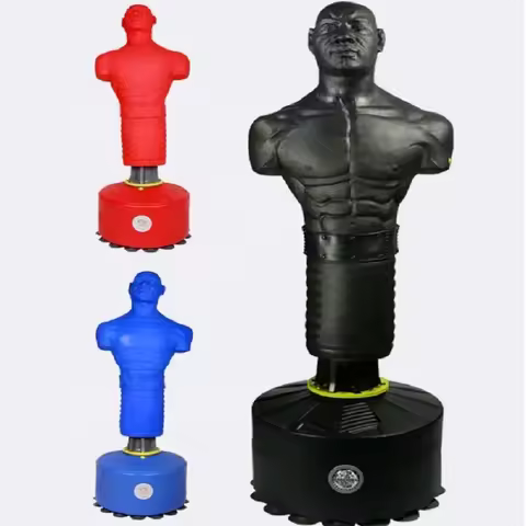 Factory Direct Custom Human Man Shape Standing Punching Bag Kick Boxing Taekwondo Dummy For MMA UFC