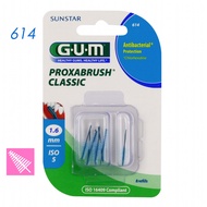 GUM แปรงซอกฟัน Proxabrush Classic 8 refills #412/612/414/614