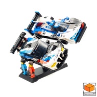 Display Stand for Lego Speed Champions BMW M4 GT3 & BMW M Hybrid V8 (76922)