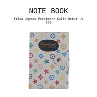 Floral Button Agenda Erica Button Agenda A5