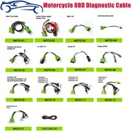 Motorcycle Diagnostic Cables Work For JDIAG M100/M200/M300 Motorcycle Scanner Adapter For BMW/HONDA 