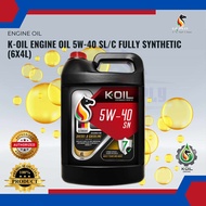 K-OIL Engine Oil 5W-40 SL/C Fully Synthetic (6X4L)