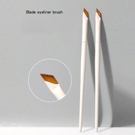 2pcs Fine Detailing Eyeliner Brushes, With Ultra-Fine Angled Tip, Flat Angular Brow Brush, Precise D