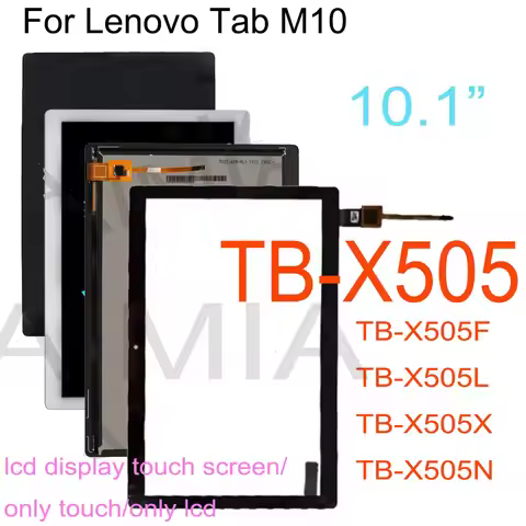 Test 1pcs 10.1” For Lenovo Tab M10 HD TB-X505 X505F TB-X505L X505 LCD Display Touch Screen Assembly