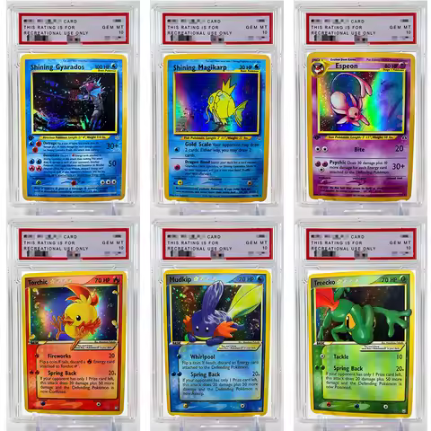 Pokemon PTCG PSA EXDF Charizard Shining Magikar Gyarados Toys Hobbies Hobby Collectibles Game Collec