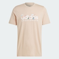 Adidas adidas Top Men's Short-Sleeved Top Sports M LANDSCAPE SPW Substandard Milk Tea IM8316 Clearin
