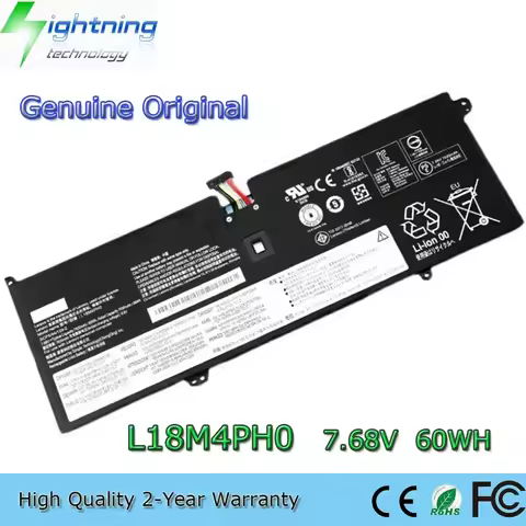 New Original L18M4PH0 7.68V 60Wh Laptop Battery for Lenovo Yoga C940-14 C940-14IIL(81Q9007QGE) SP/A 