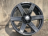 New 4x4 OFFROAD Car Sport Rim Fuel Wheels 20x9.5J 6x139 ET15 BLKSP - READY STOCK