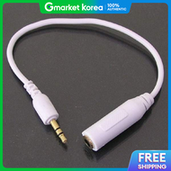 Coms Stereo Adapter - 2.5mm Male to 3.5mm Female 10cm Straight Type (Gsc-52)