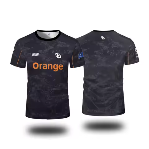 Karmine Corp Esports Uniform Season Jerseys Summer Men's Breathable Sports T-shirt KCorp Fans Tops B