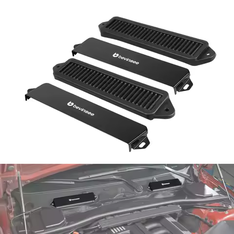 Cabin Air Cowl Filters&Weather Guards for BMW E90 E92 E93 E91 323i 325i 328i 335i M3 E82 E87 E81 E88