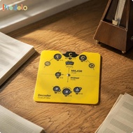 [Predolo] Circle of Fifths Wheel Fold-out Stand Music Theory Wheel Chord Chord Progression Guide PP 