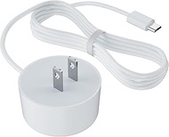 Replacement 5V AC Charger Power Supply Cable, Compatible with Google Home Mini Speaker, 5FT Micro US