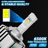 NOVSIGHT D3S LED Headlights D1S D2S D4S 70W 20000LM Super Bright Car Headlight Bulbs 6500K White Plu