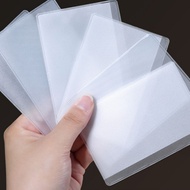 Wear-resistant magnetic card cover PVC ID card bank bus card transparent card cover