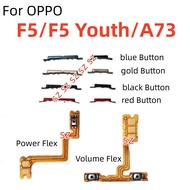 Switch Power ON OFF Key Mute Silent Volume Button Ribbon Flex Cable For OPPO F5 Youth Replacement Pa