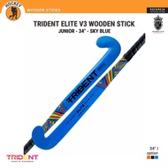 Trident Elite Wooden StickV3 - Junior - Sky Blue